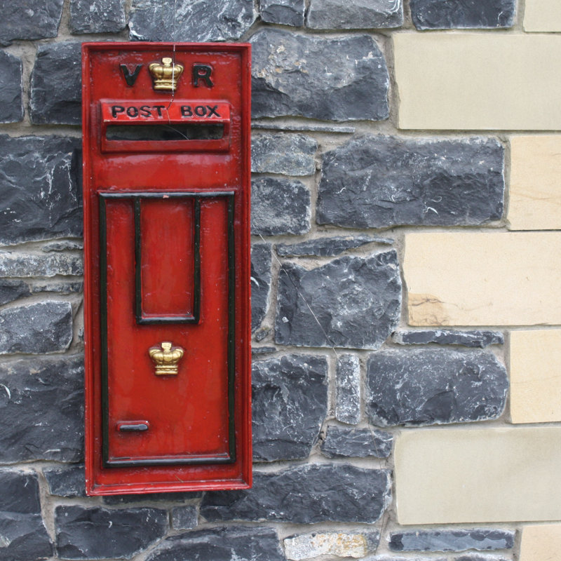Derry's Nostalgia Decorative Post Box Front & Reviews Wayfair.co.uk